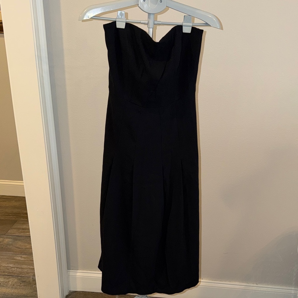 Tracy Reese Elegant Black Strapless Dress